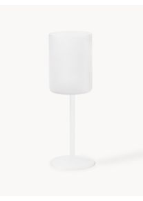 Copos de vinho tinto artesanais Limon, conjunto de 4 Branco Vidro Ø 7 x Alt 23 cm | Westwing Collection