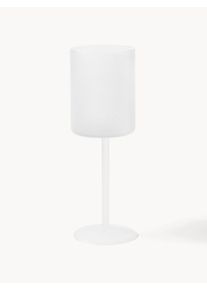 Copos de vinho branco artesanais Limon, conjunto de 4 Branco Vidro Ø 7 x Alt 21 cm | Westwing Collection