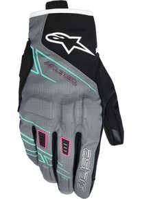 Alpinestars Stella Moblast, gloves Drystar women , color: Grey/Light Blue/White , size: L