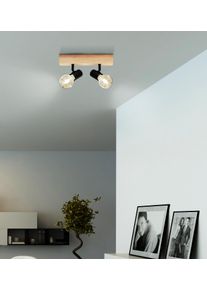 Illuminazione Eglo EGLO Plafoniera, Faretto da soffitto Marrone, Nero