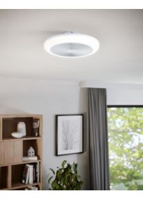 Eglo lights EGLO Ceiling fan light LED white, Remote control, Colour changer
