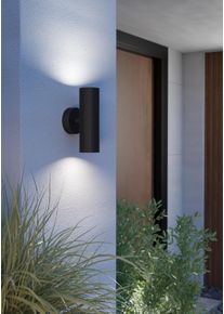Illuminazione Eglo TOMELLOSO Applique Nero, 2-Luci