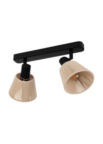 Illuminazione Eglo SEAGARD Plafoniera, Faretto da soffitto Nero, 2-Luci