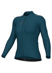 Al&eacute; Al&eacute; Women's Pragma Color Block L/S Jersey Cycling jersey Women (XXL, blue)