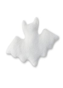 Ginger Ray Boucle cushion - bat fluff