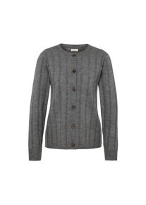 Tchibo - Sweter z prążkowanej dzianiny - dla pań - rozmiar XL 48/50 - kolor: szary