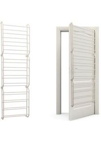 Scarpiera da appendere alla porta – 52 x 180 x 17 cm – Organizer – Bianco