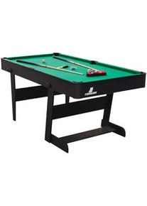 Cougar Ambia Garden Billardtisch , Grün, Schwarz , Holz , 79x76x152 cm , Freizeit & Co, Spieltische, Billardtische