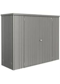 BioHort Geräteschrank , Grau , Metall , 227x182.5x83 cm , Qualität aus Österreich , Freizeit & Co, Heimwerken, Werkstatteinrichtung