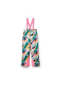 Tchibo - Detské lyžiarske nohavice - pre dievčatá - veľ. 134/140 - farba: viacfarebná/s potlačou