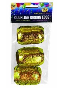 Bristol 3 nastri regalo olografici oro (2er Multipack)