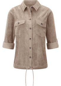 Damer L&aring;ng&auml;rmad manchesterblus sesam Gr&ouml;&szlig;e 36