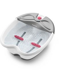 Medisana , Fußbad »FS 300« Sprudel- und Vibrationsmassage, Reflexzonenmassage , grau , Massagerollen im mittleren Bereich