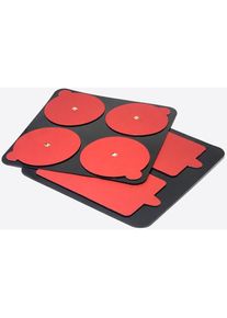 Therabody , EMS-Gerät »PowerDot MAGNETIC PAD RED 2.0 Elektrodenpad« Ersatzpads für PowerDot Uno und Duo , rot