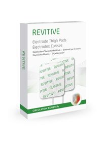 REVITIVE , Elektrodenpads »Große Elektroden-Oberschenkel-Pads« Enthält ein Paar große Elektrodenpads für die Oberschenkel , weiß