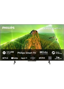 Philips , LED-Fernseher »55PUS8108/12« 139 cm/55 ′′ Smart-TV , schwarz , KI-Sound, Clear Dialogue, Dolby Atmos, Dolby-Bassverstärkung,...