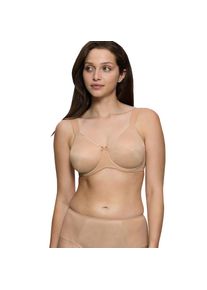 Triumph , Minimizer-BH »Essential Minimizer« schimmerndes Jacquard-Muster, mit Bügel, kleine Satinschleife , toffee , Cup E , 90 -Cup E
