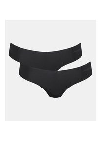 Sloggi , Juegendliche , String »ZERO Microfibre 2.0« 2er Pack, nahtlos, gewellte Abschlüsse, ultraleicht, Hipster-Stil , BLACK , S , S ,...