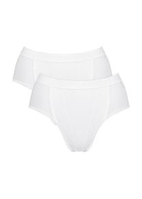Sloggi , Juegendliche , Shapingslip »Control« 2er Pack, formend, Baumwollmix, weich, elastisch , WHITE , 52 , 52 , Taillenslips von Sloggi