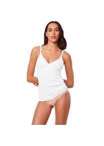 Triumph , BH-Hemd »Katia Basics BV X« Baumwollmischung, ohne Bügel, nahtlos, tiefer V-Ausschnitt , weiß C , Cup C , 85 -Cup C , 85 , Damen-BH-Top...