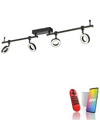 Just Light, Wandleuchte + Deckenleuchte, 12076-18 LOLASmart-BILEDA LED-Deckenleuchte LED fest eingebaut W (2600 lm)