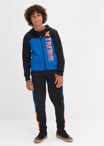 Termo-treningsdress (2-delt sett), svart, størrelse 140/146, bonprix