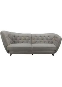 Mid.you Bigsofa , Braun , Textil , 256x85x115 cm , Made in Eu , Wohnzimmer, Sofas & Couches, Sofas, Bigsofas