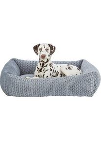 Trixie Hondenmand Livia Hoekig Grijs - 65X50 Cm (Hund), Hundebett + Katzenbett