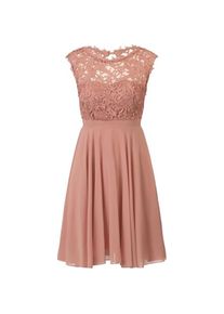 Kraimod, Damen, Kleider, Damenkleid mit auslaufender Form, ärmellos, Rundhalsausschnitt, Rosa, (40)