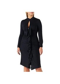 Intropia, Damen, Kleider, Damenkleid, Schwarz, (L)