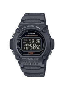 Casio, Armbanduhr, Collection, Schwarz, (Chronograph, 47 mm)