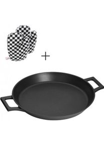 Inoxibar Pan ABSOLUT Ã ̃ 40 cm Black, Pfanne + Kochtopf, Schwarz