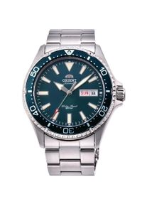 Orient, Armbanduhr, Mako III, Silber, (Chronograph, 41.80 mm)