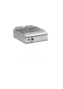 MBM Plaque coup de feu à gaz inox - 90/80 cm - Lux 980 | Professionnel | HoReCa | CHR