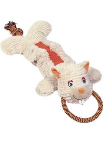 Nobby Plüsch Nager Stretch mit Seil (Plüschspielzeug Hund), Hundespielzeug