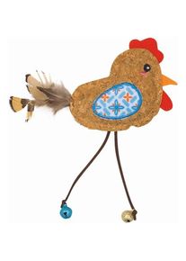 Nobby Kork Vogel mit Catnip (Beschäftigungsspielzeug Katze), Katzenspielzeug