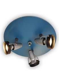 Niermann Stand By, Kinderlampe, Niermann Petrol Deckenleuchte 3fach GU10 Petrol Made in Germany