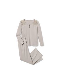 Tchibo - Pyjama - Damen - Gr. L - hellbraun