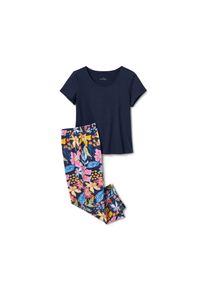 Tchibo - Pyjama - Damen - Gr. S - dunkelblau