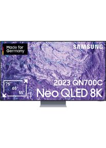 Samsung QLED-Fernseher »GQ55QN700CT« 138 cm/55 ′′ 8K Smart-TV in schwarz, Größe 55 ′′