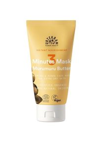 Urtekram 3 Minutes Nourish & Renew Face Mask Murumuru Butter Masker Dames 75 ml