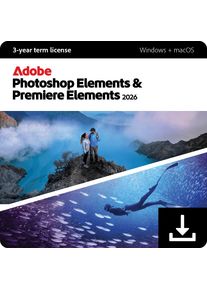 Adobe Photoshop & Premiere Elements 2026 EDU