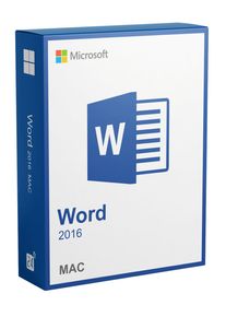 Microsoft Word 2016 MAC