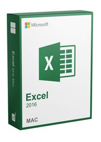 Microsoft Excel 2016 MAC