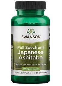 Swanson Full Spectrum Japanese Ashitaba 500 mg, 60 Kapseln