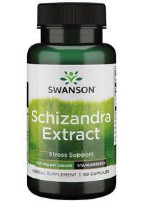 Swanson Schizandra Extract 500 mg, 60 Kapseln