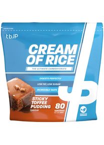 Trained by JP Cream of Rice, 2000 g Beutel, Sticky Toffee Pudding