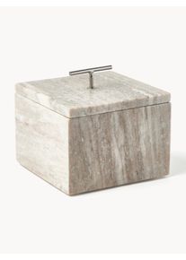 Joyero de mármol Terri Beige Mármol An 14 x Al 12 cm | Westwing Collection