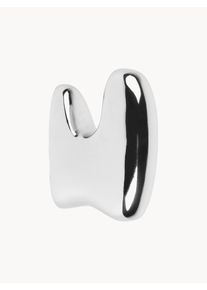 Broste Copenhagen Metal Wall Hook Roberta Silver Metal B 4 x H 10 cm