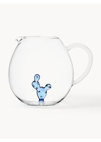 ICHENDORF Ručne vyrobený džbán na vodu z borosilikátového skla Desert, 2,9 l Transparentná Sklo 2,9 l